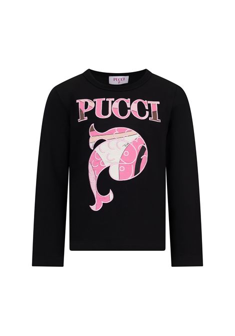 T-shirt con stampa EMILIO PUCCI | PZ8C00 Z3672930